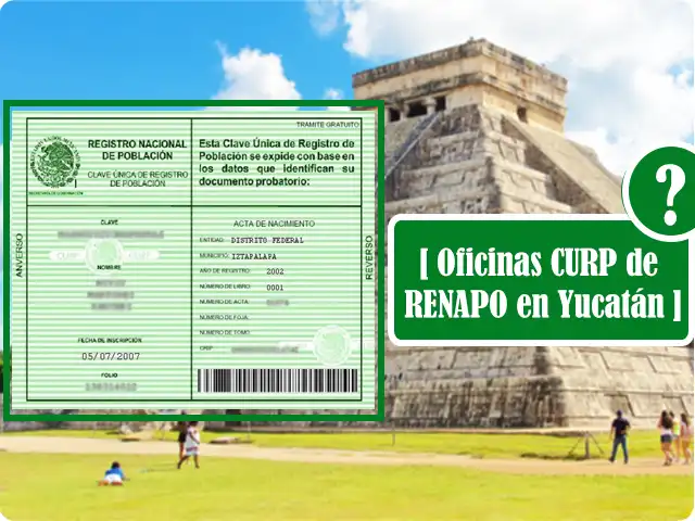 Modulos CURP de RENAPO en Yucatan